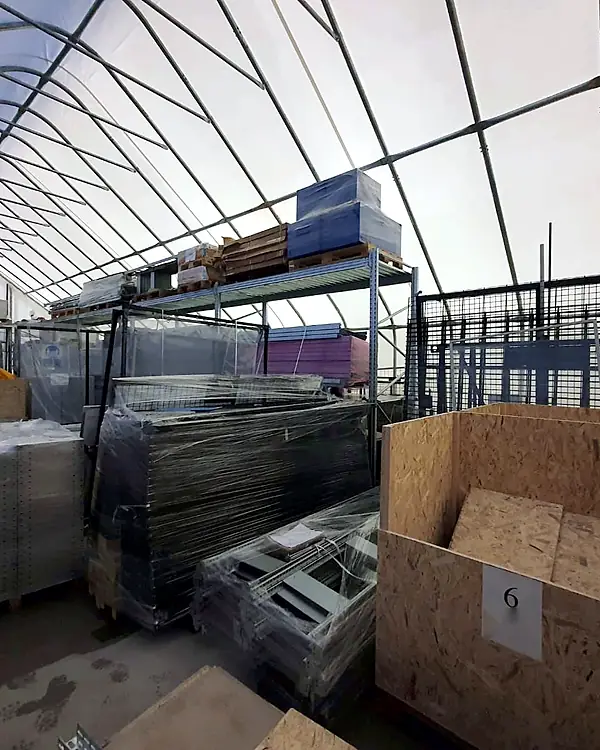 Carpa Storex: ampliar el almacén sin obra